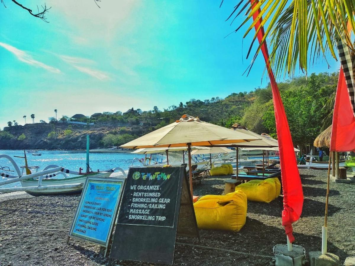 Coconut Beach Bungalows & Warung Amed Kültér fotó