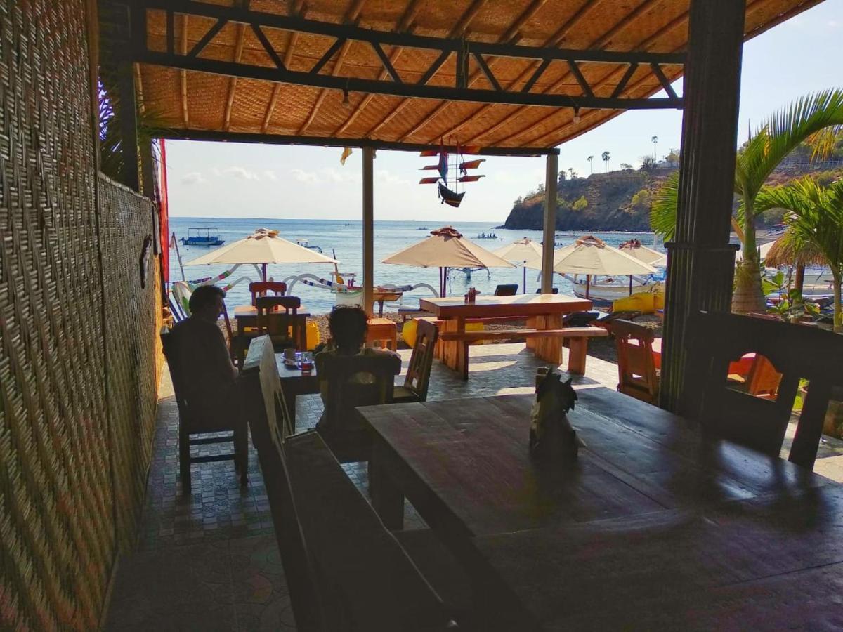 Coconut Beach Bungalows & Warung Amed Kültér fotó